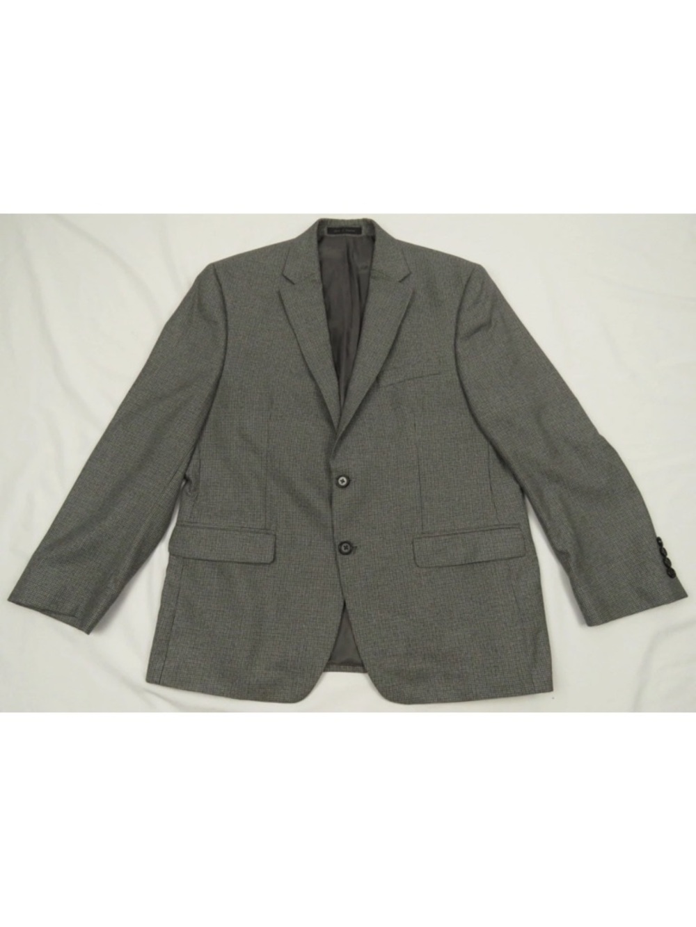 Lauren Ralph Lauren LRL Check 2 Button Blazer Sport Coat Jacket 42 S